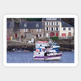 Le Conquet - Le Vieux Port Sticker